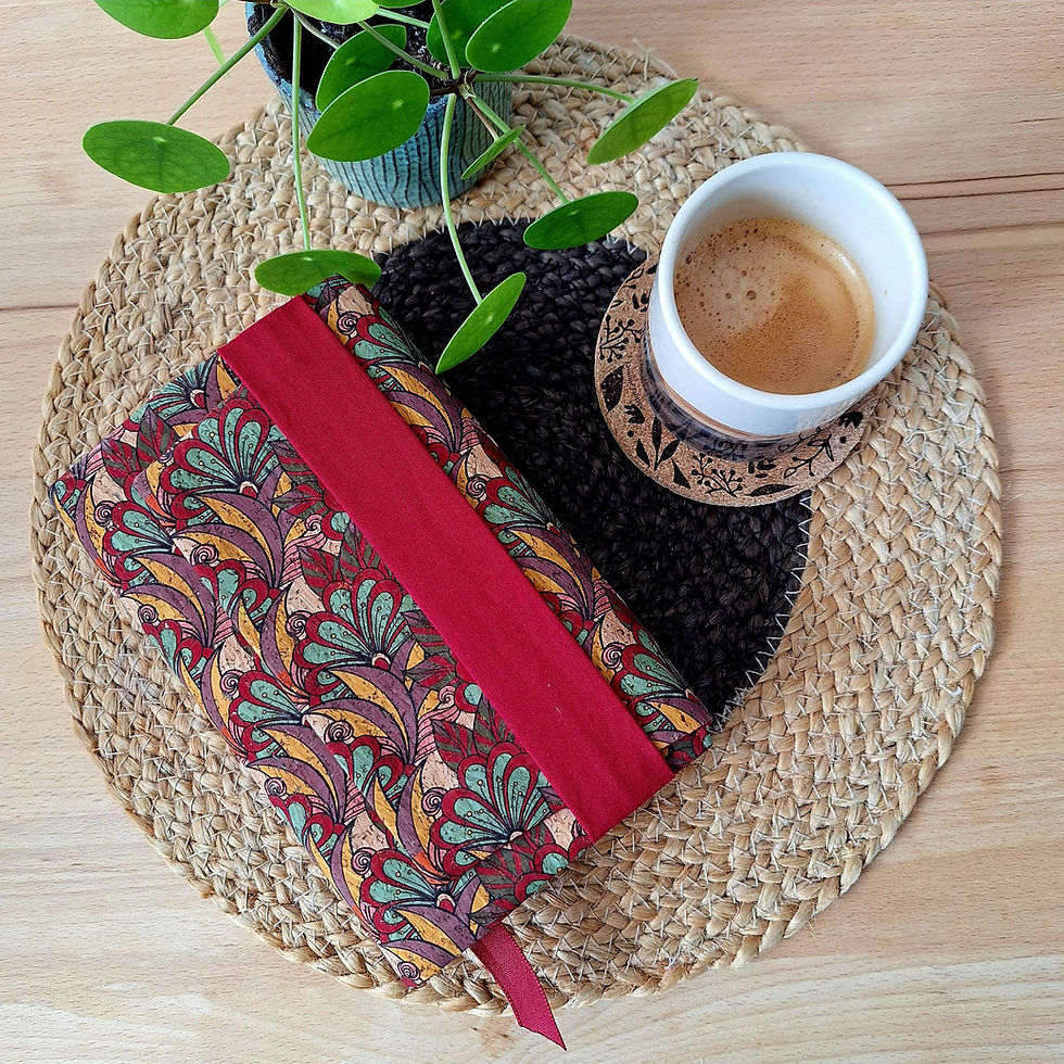 Miniature : Couvre-livre - Liège Arabesque ✨️Édition Limitée✨️