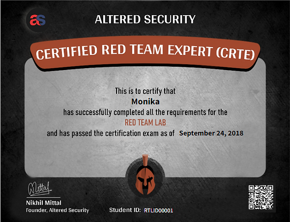 Windows Red Team Lab (CRTE)