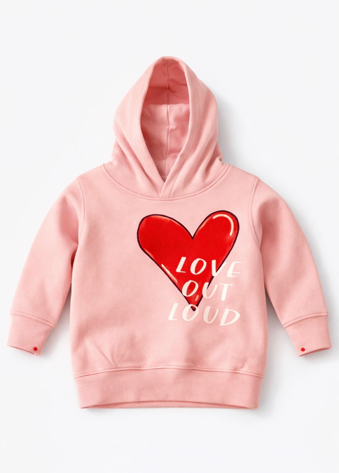 Love Out Loud Pink Hoodie