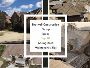 Roofing Contractor Conyers GA Issues Top 10 Spring Roof Maintenance Tips