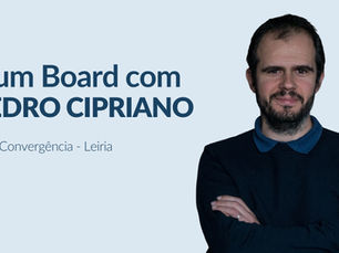 Num Board com... Pedro Cipriano
