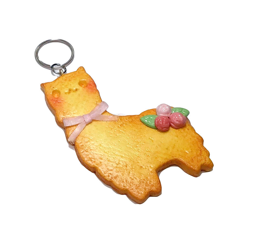 Thumbnail: Large Llama Cookie Charm