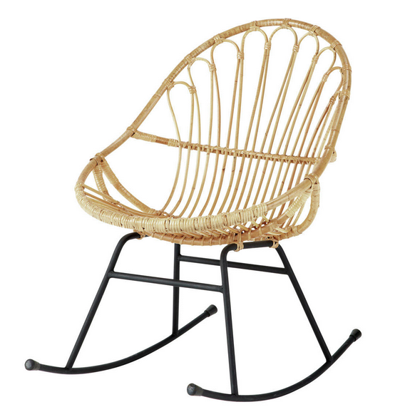 FAUTEUIL ROTIN - PETUNIA / 79,99 €