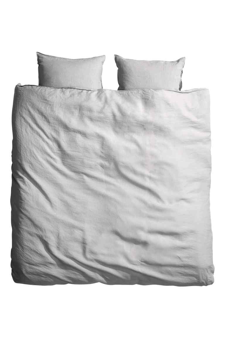 PARURE DE LIT en LIN / 99 €