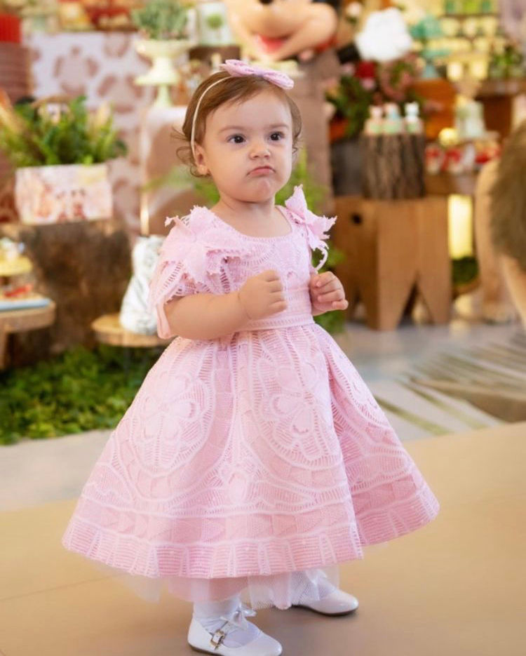 Miniatura: Vestido Infantil Renascença Giovana
