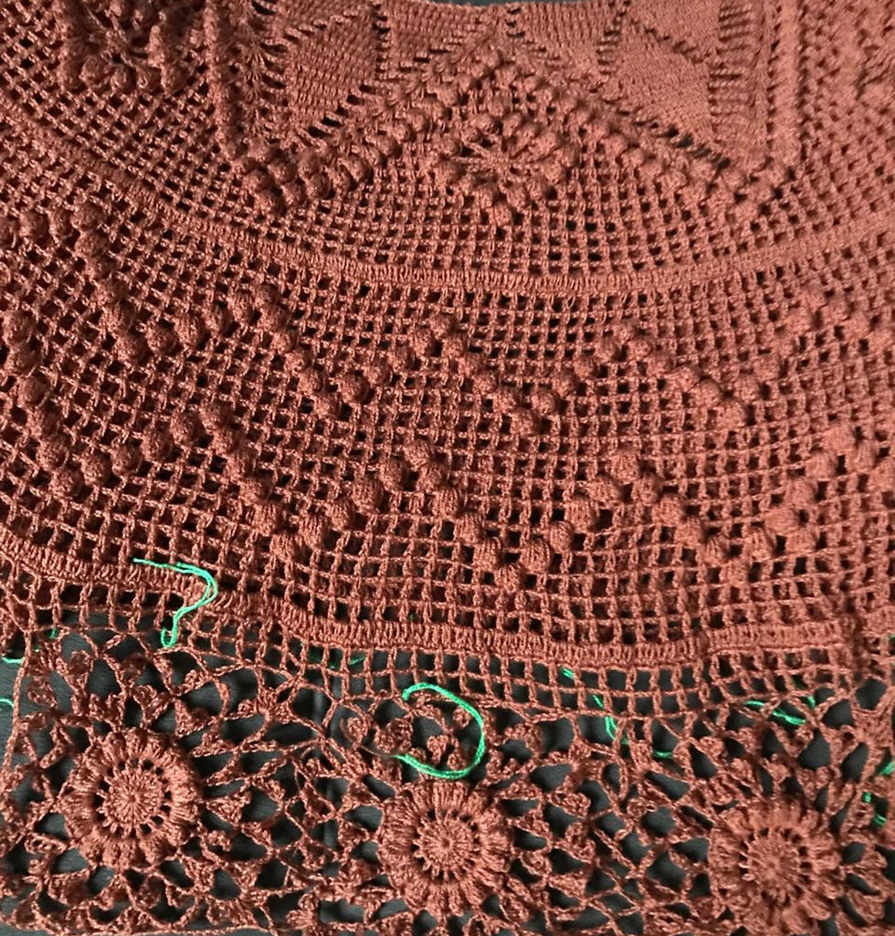 Miniatura: Vestido Crochê Maria