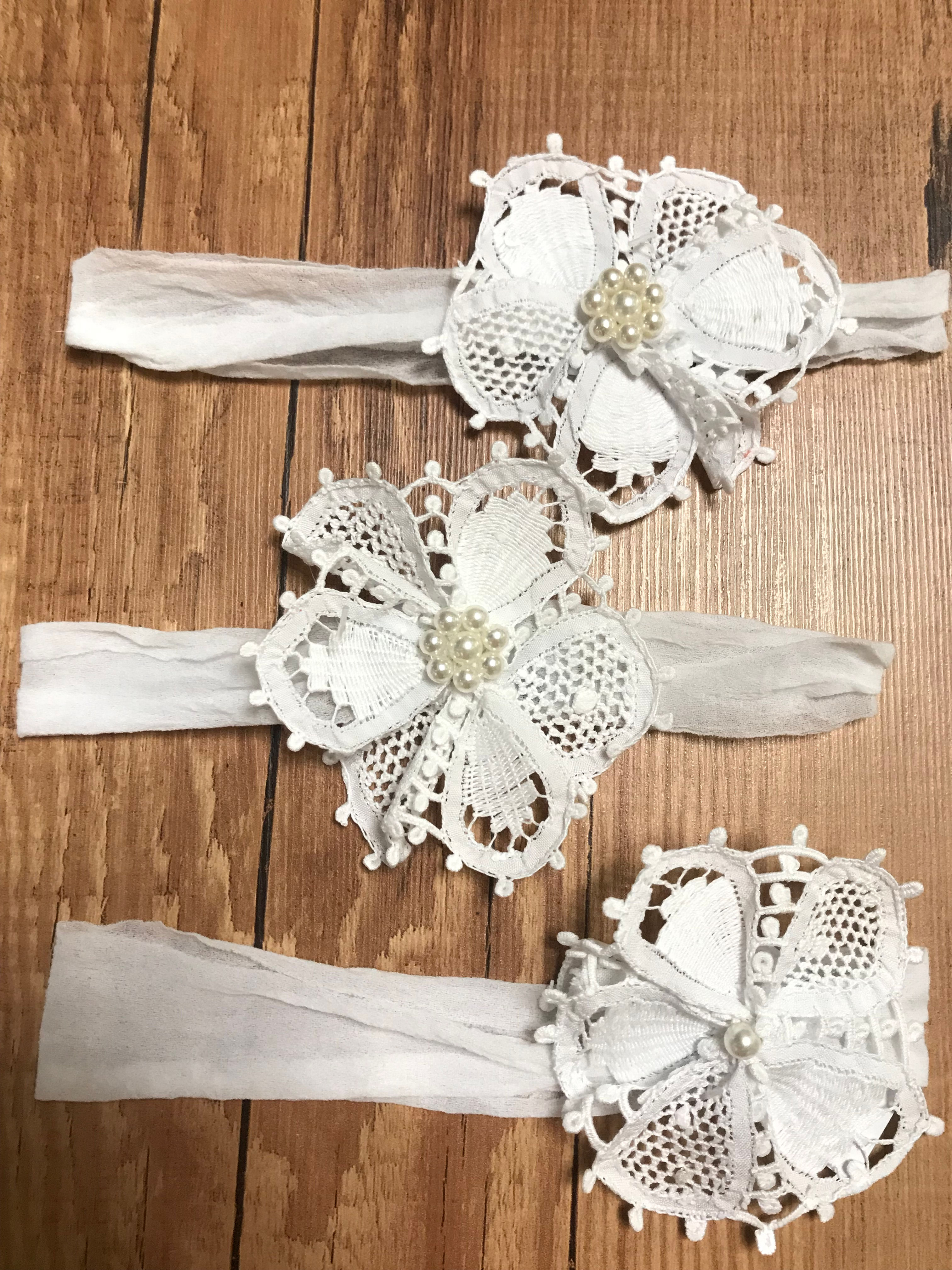 Tiara renda renascença