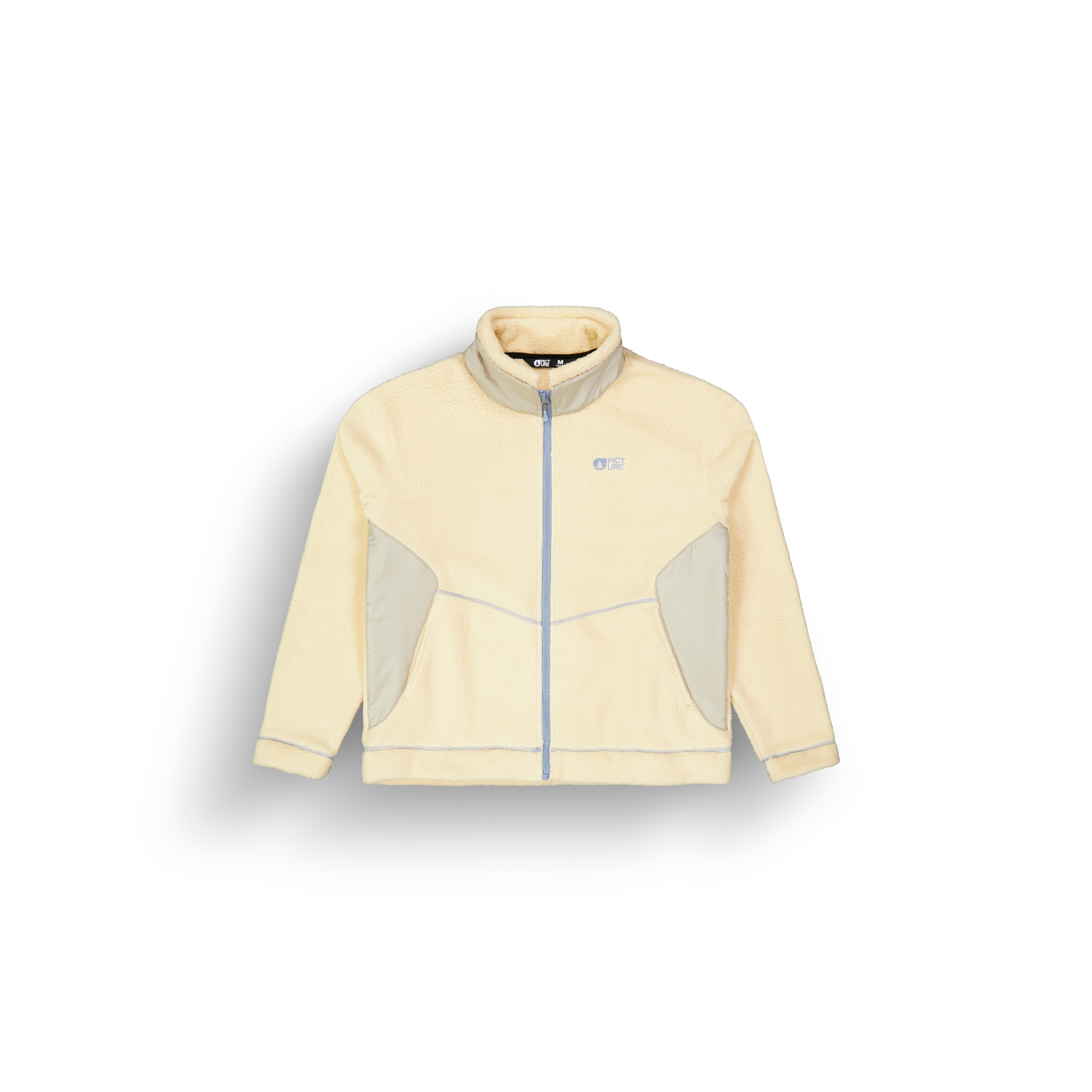 ZELKOVA ZIP FLEECE WOOD ASH