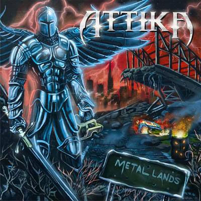 ATTIKA - "METAL LANDS" - COVER, TRACKLIST, RELEASE DATE: 26TH FEBRUARY 2021