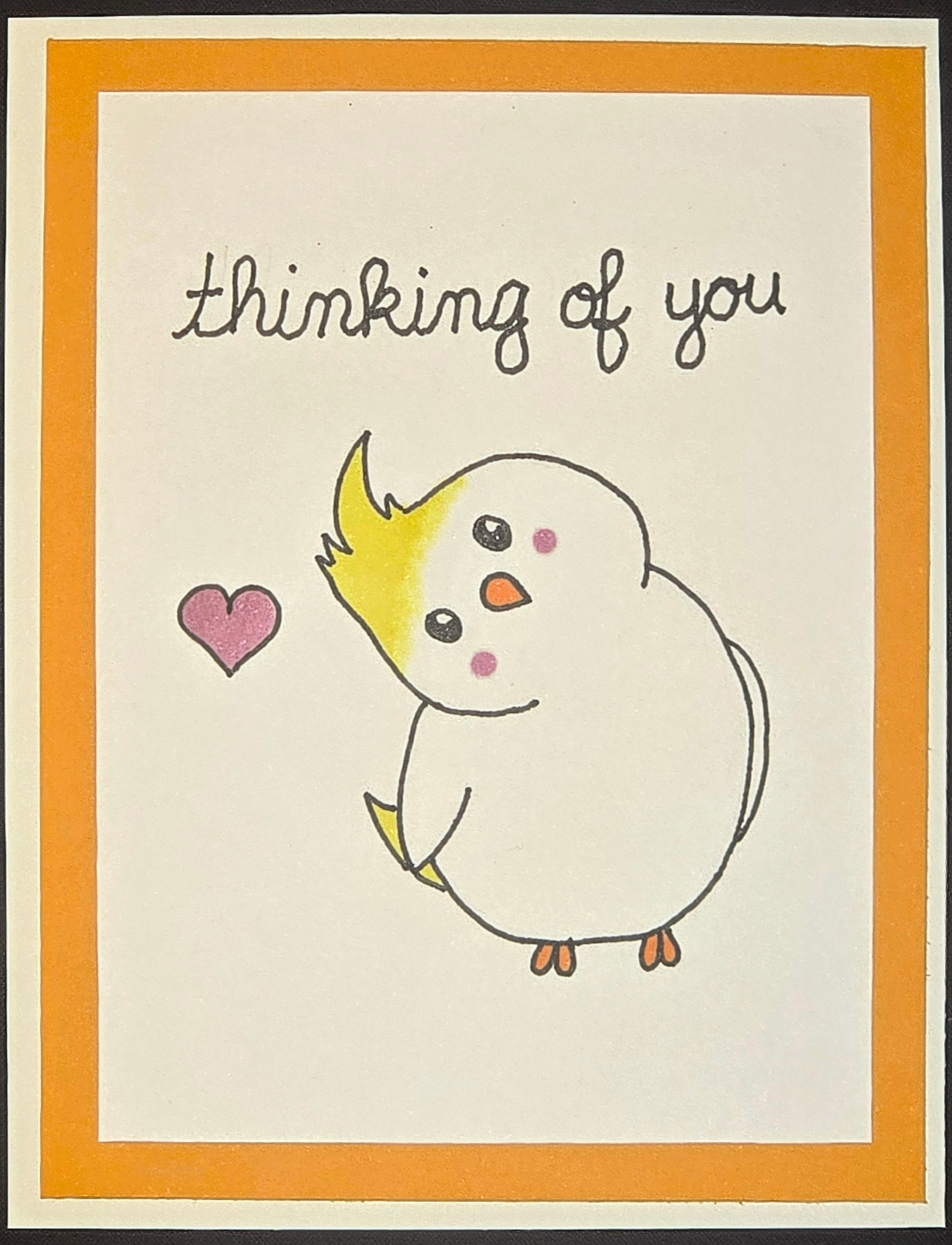 Bird Thinking of You Card