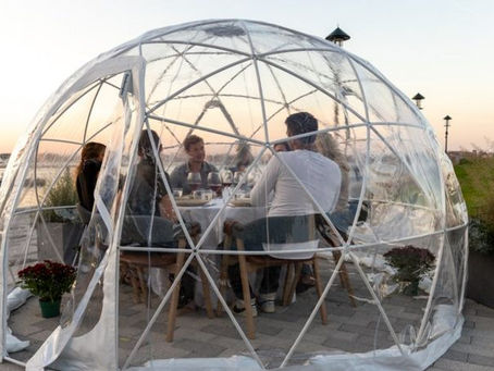 新冠疫情:伦敦、巴黎到波士顿 餐馆如何应对冬季户外用餐