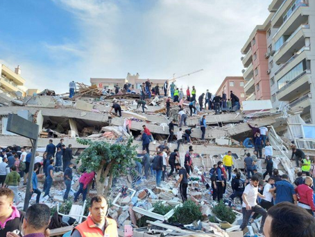 希腊群岛地震已造成土耳其4人死亡 上百人受伤