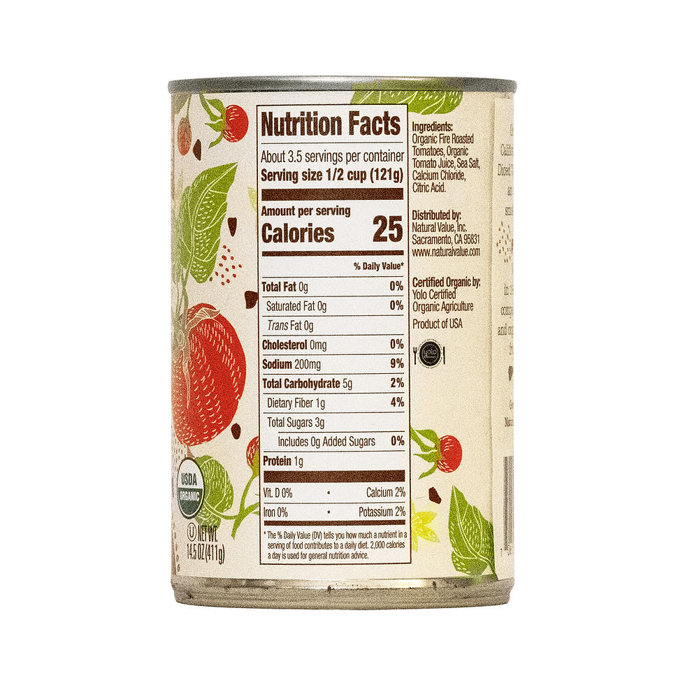 Thumbnail: Organic Diced Tomatoes 14.5oz 4pk