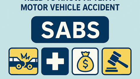 Statutory Accident Benefits in Ontario: What You Need to Know After a MotorVehicle Accident