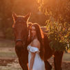 Horse and rider portrait photography near Adelaide