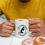 Thumbnail: GOD'S ALPHA MALE IS A PRAYING DAD - COFFEE CUP - WHITE