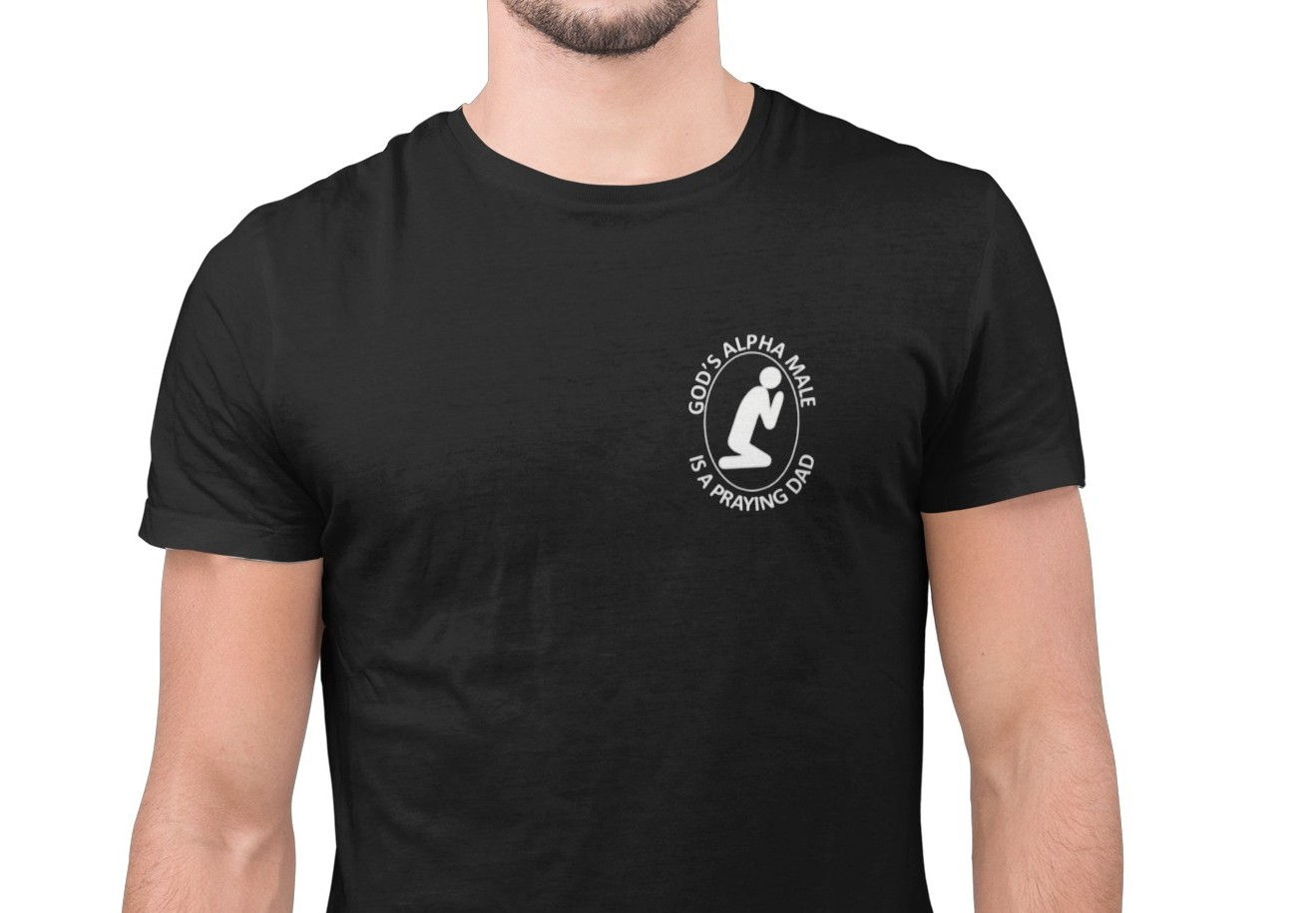 GOD'S ALPHA MALE IS A PRAYING DAD