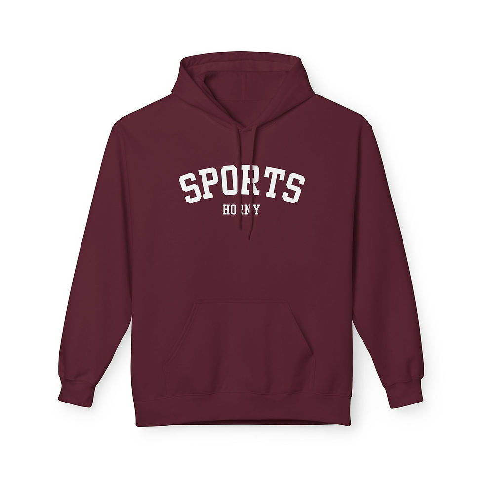 Thumbnail: Sports Horny Game Day Fleece Hoodie