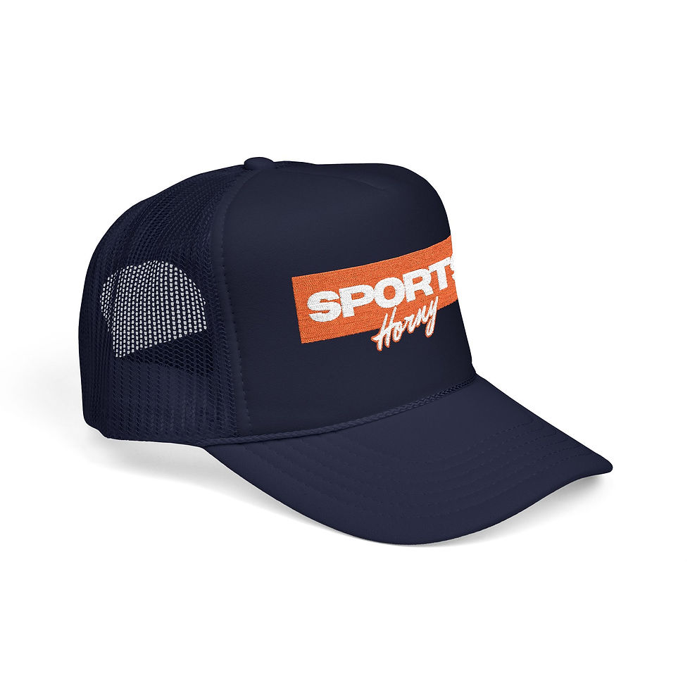 Thumbnail: Sports Horny Big Bold Trucker Hat