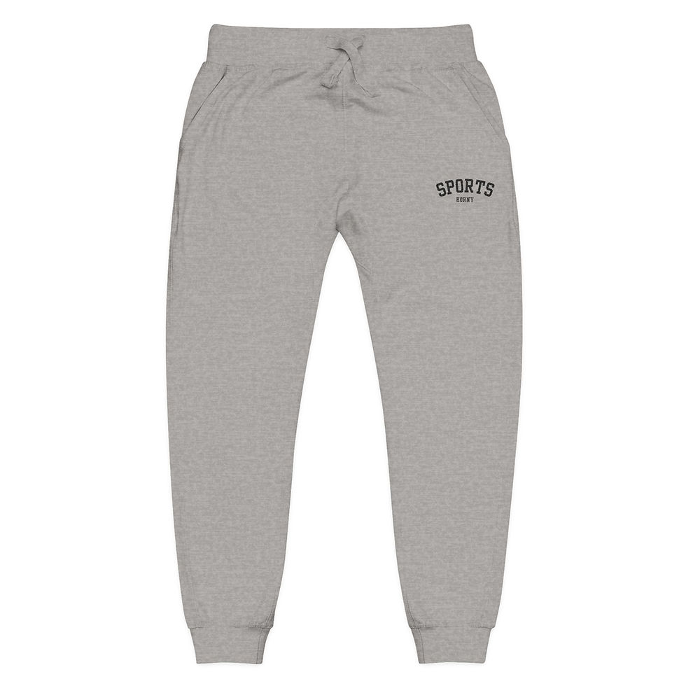 Thumbnail: Sports Horny Game Day Fleece Casual Joggers