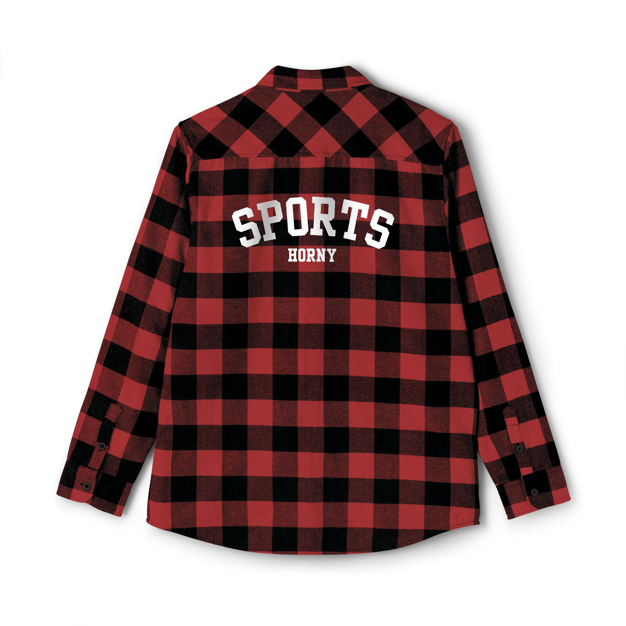 Sports Horny Plaid Flannel