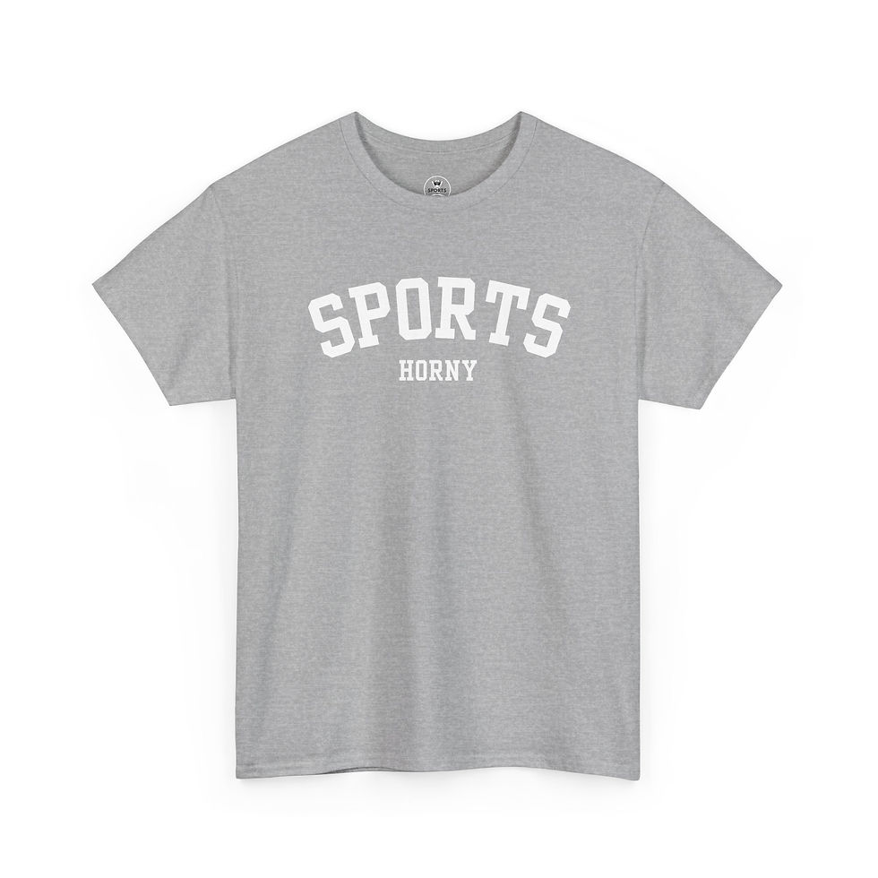 Thumbnail: BIG & TALL Sports Horny Game Day Tee