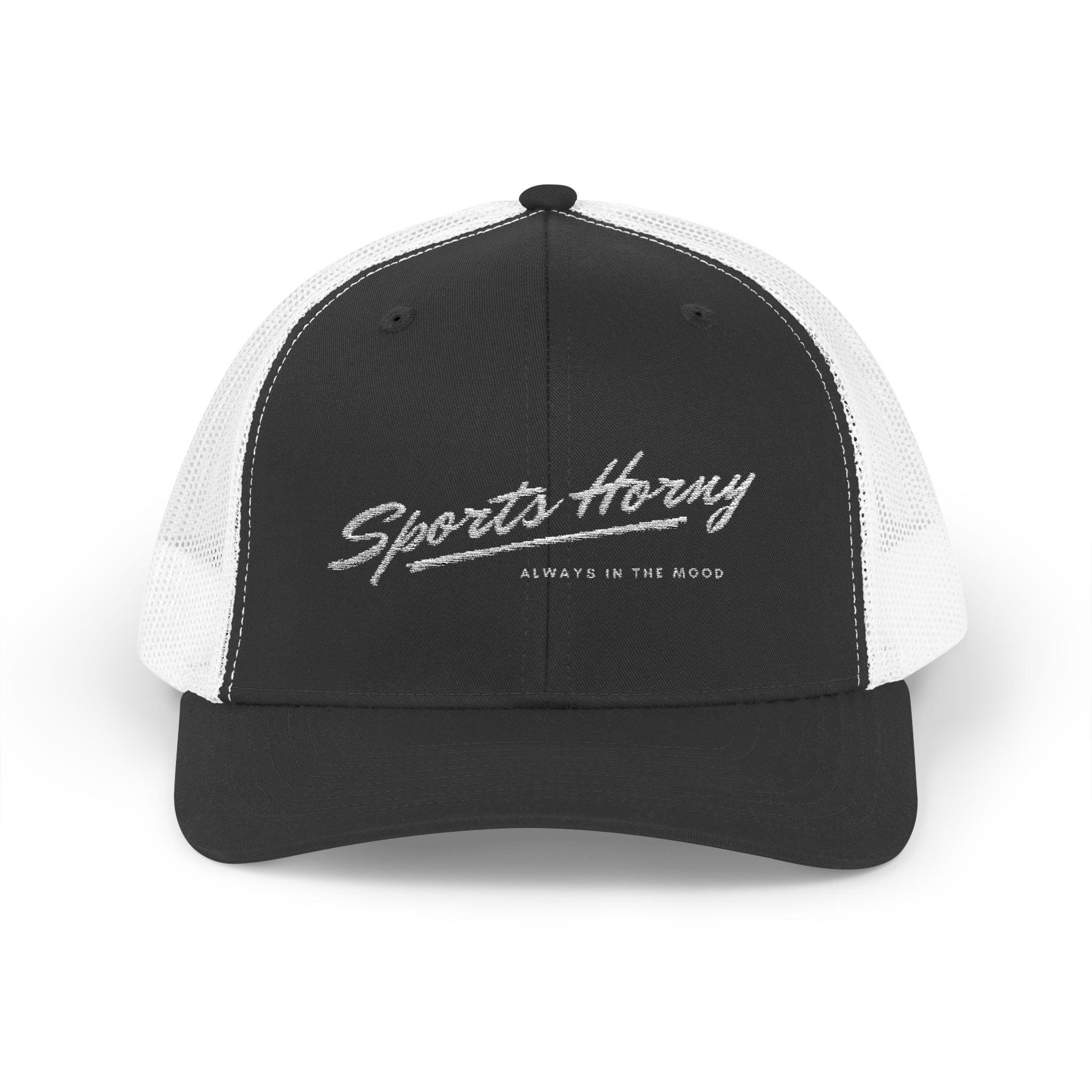 Sports Horny Patch Snapback Trucker Cap