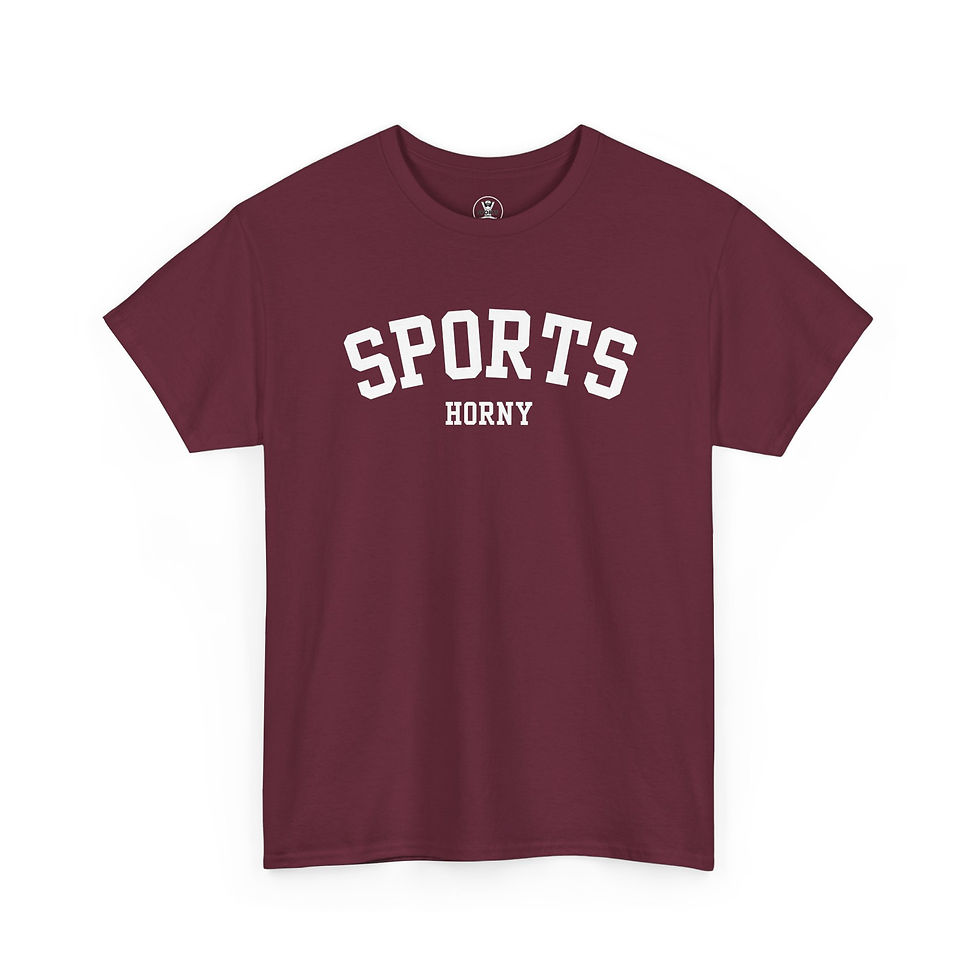 Thumbnail: BIG & TALL Sports Horny Game Day Tee