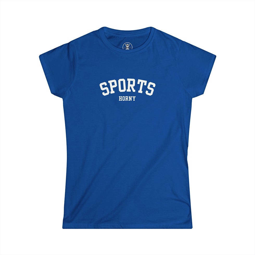 Thumbnail: Sports Horny Women Game Day Tee