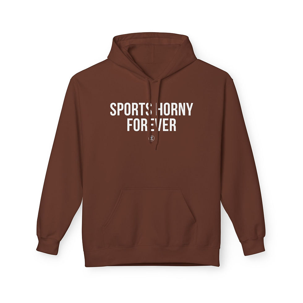 Thumbnail: Sports Horny Forever Fleece Hoodie