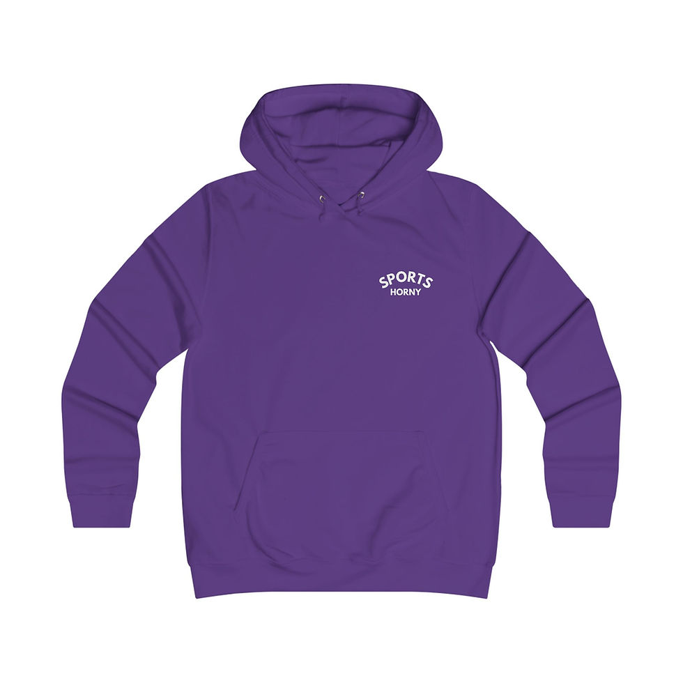 Thumbnail: Sports Horny Girlie College Hoodie