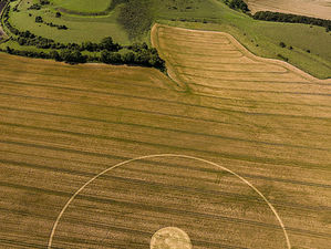 The Sun, our local Zero-point - Crop Circle - Cley Hill - 10 August 2023