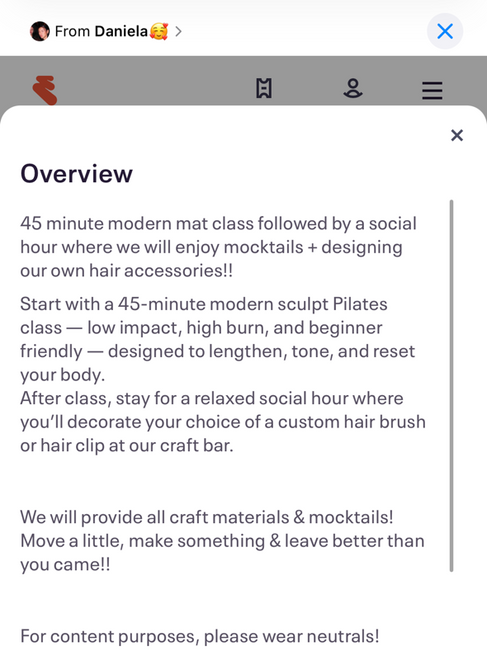 More details on the invite!