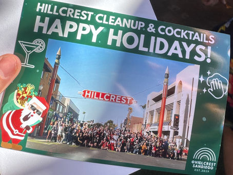 Week 152: Hillcrest Holiday Cleanup & Cocktails