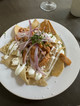 A plate of chilaquiles