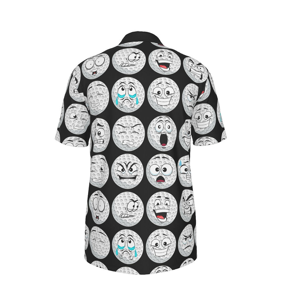 Thumbnail: Golfer Emotions Men's Polo