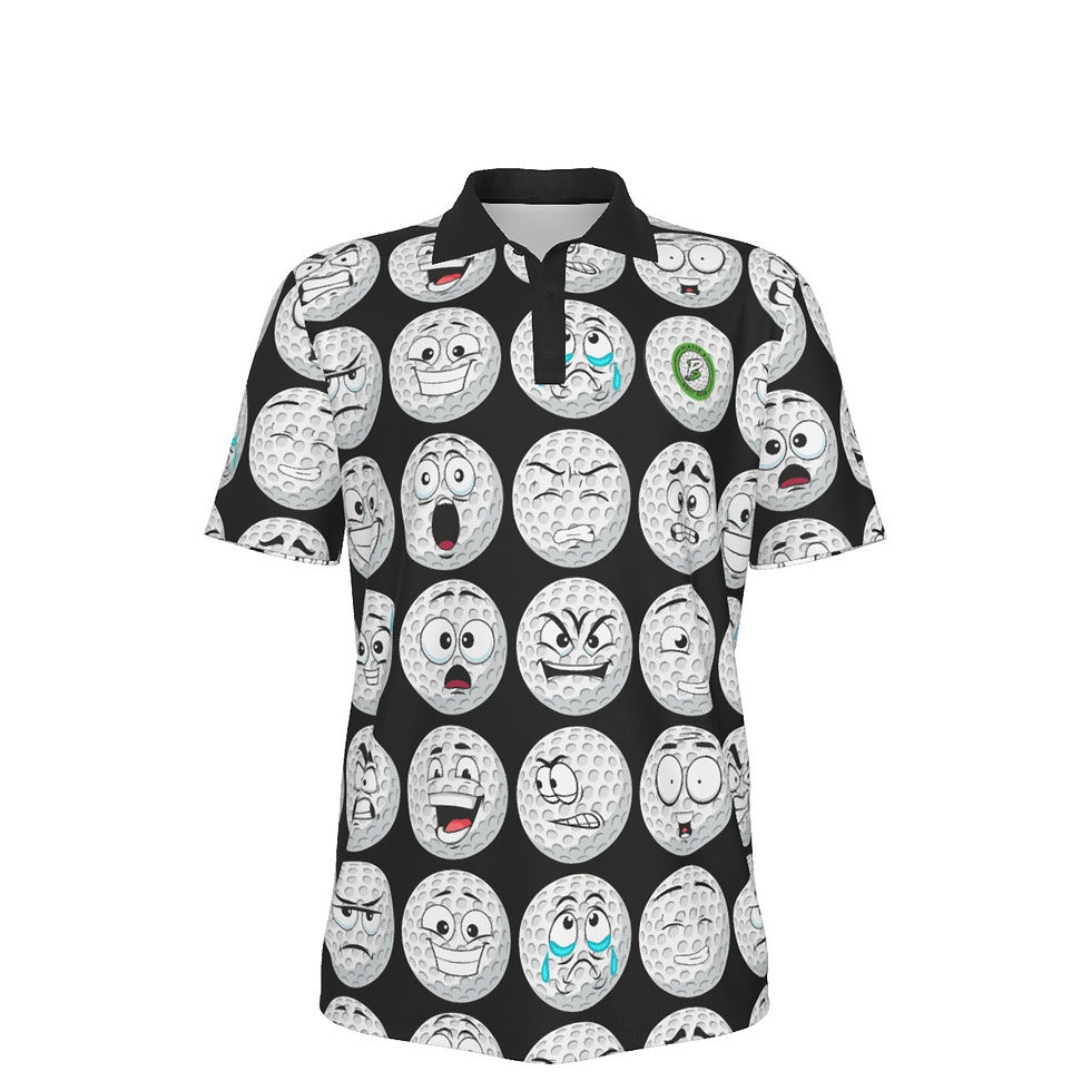Thumbnail: Golfer Emotions Men's Polo