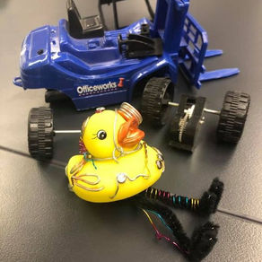 Cyborg duck is not having the best of days he couldn’t fix it