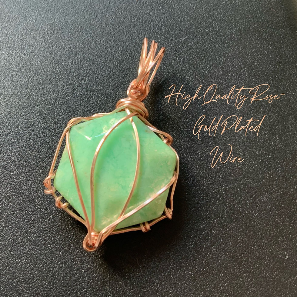 Thumbnail: Chrysoprase Pendant 