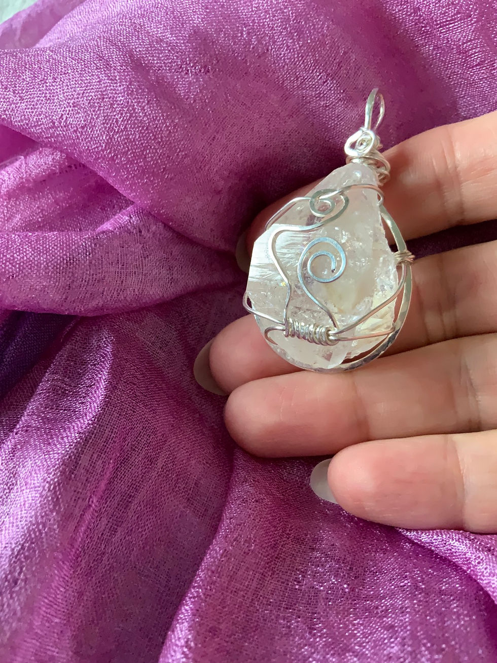 Thumbnail: Herkimer Diamond Pendant