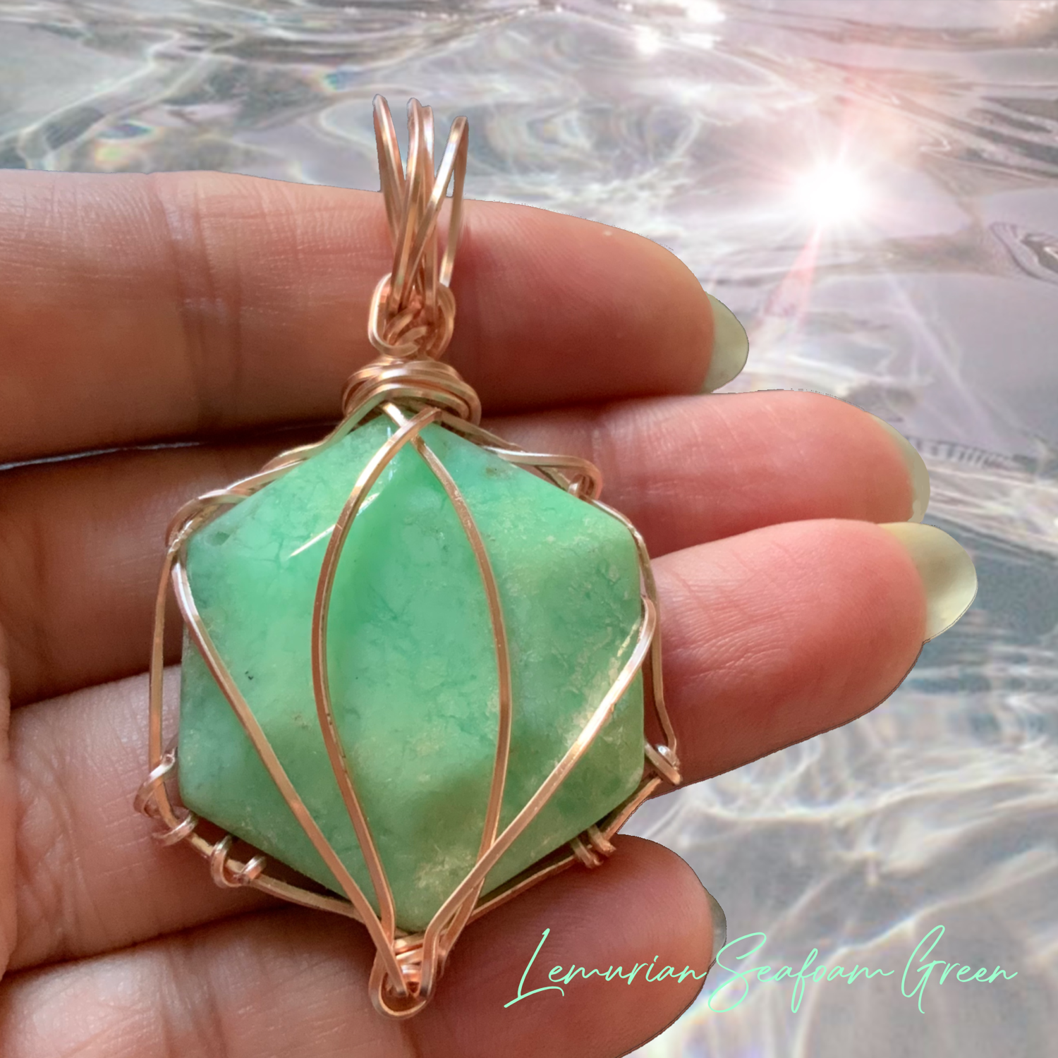 Chrysoprase Pendant