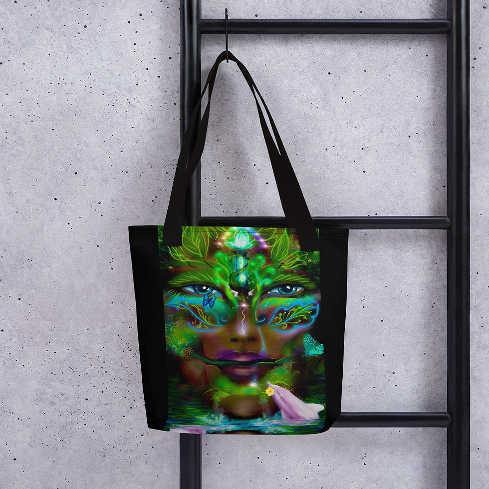 Thumbnail: Lemurian Shaman Tote bag