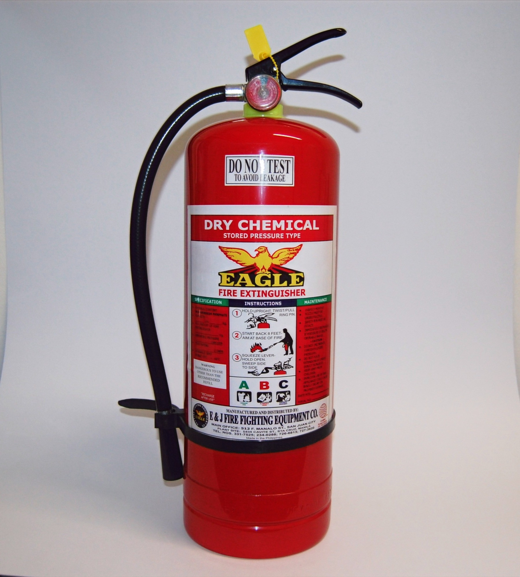 Dry Chemical Class ABC