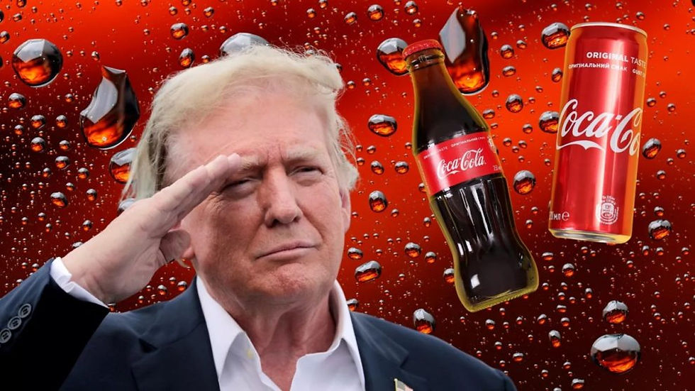 Coca-Cola adicionará açúcar de cana em sua fórmula nos EUA após pressão de Trump – Foto: Reprodução