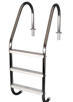 ABC D’água Piscinas - Corrimão e escada para piscina