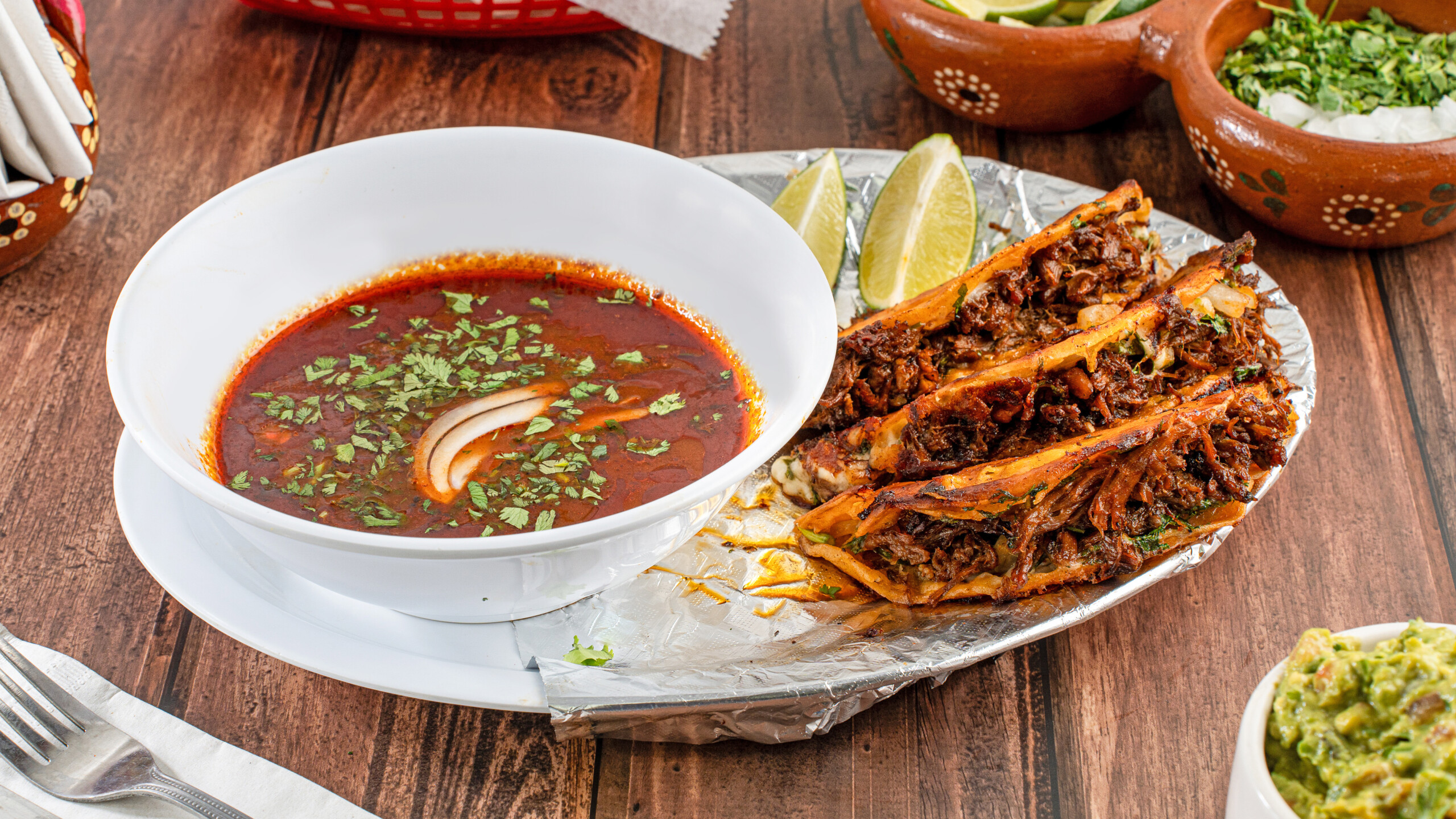 Arranged Food and Objects