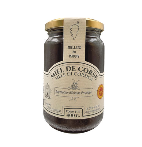 Miels Corse, miel du maquis, miellat, miel de châtaigne, miel de clémentinier