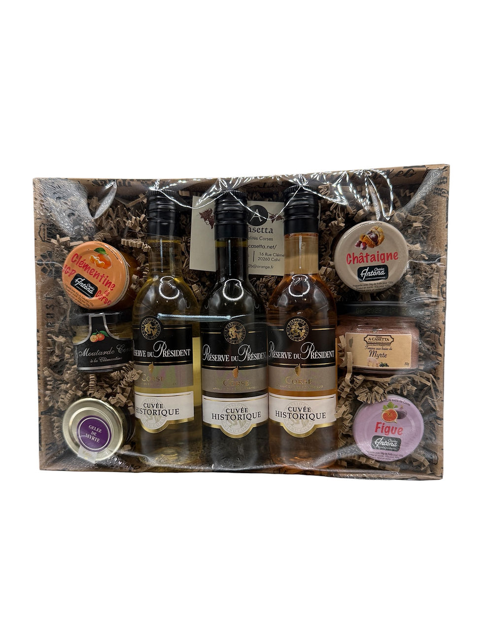 Panier garni 3 vins 18cl