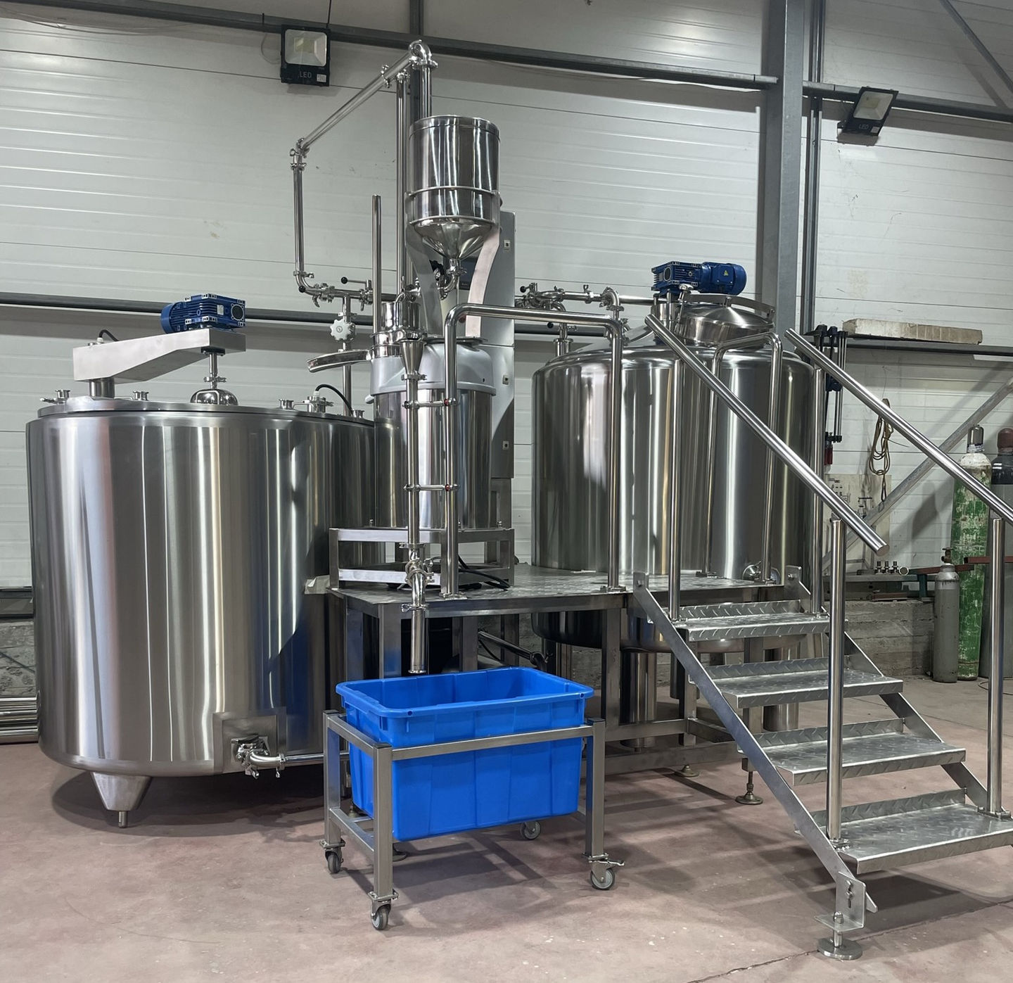 Pasteurisierer für Bottiche, 300 Gallonen