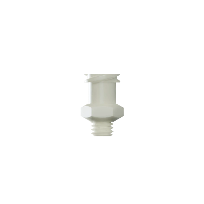 LUER LOCK FEMELLE / FILETAGE 10-32 UNF - PA NATUREL
